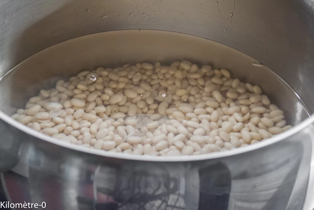 Pâtes aux haricots blancs et aux moules (recette italienne) - Étape 1