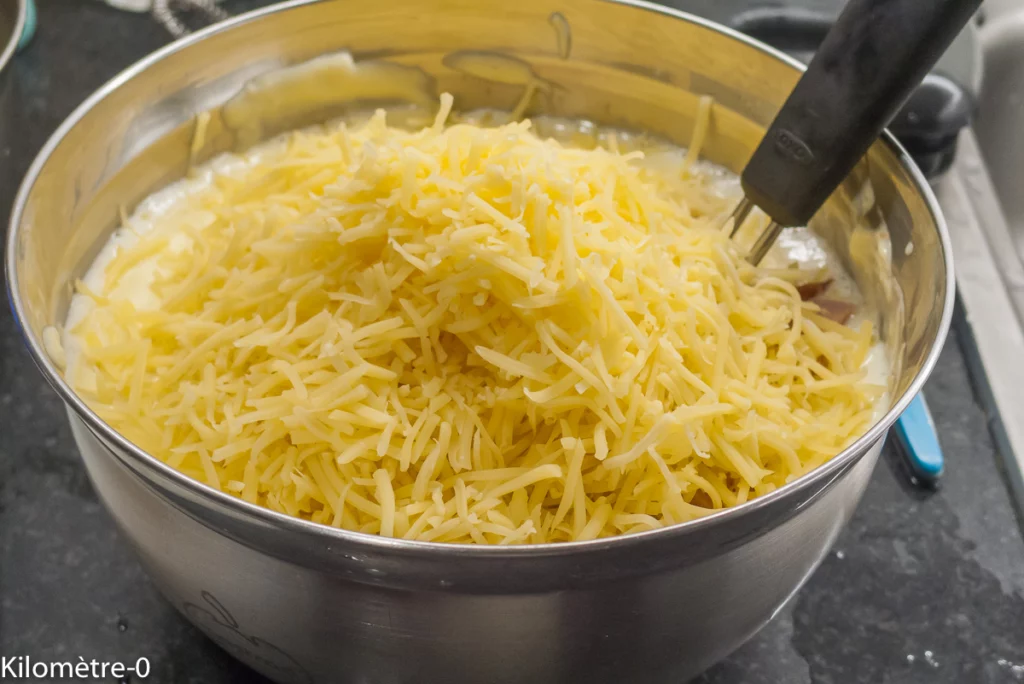 Bouchées moelleuses au bacon et fromage - Étape 5