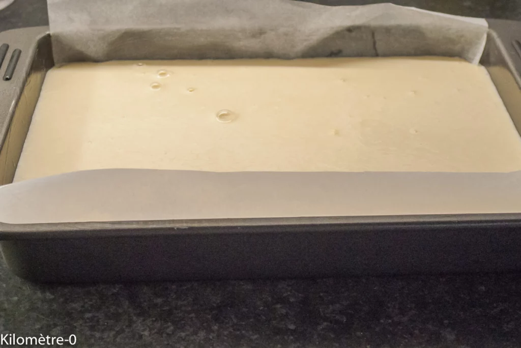 Gâteau fromager aux mûres - Étape 5