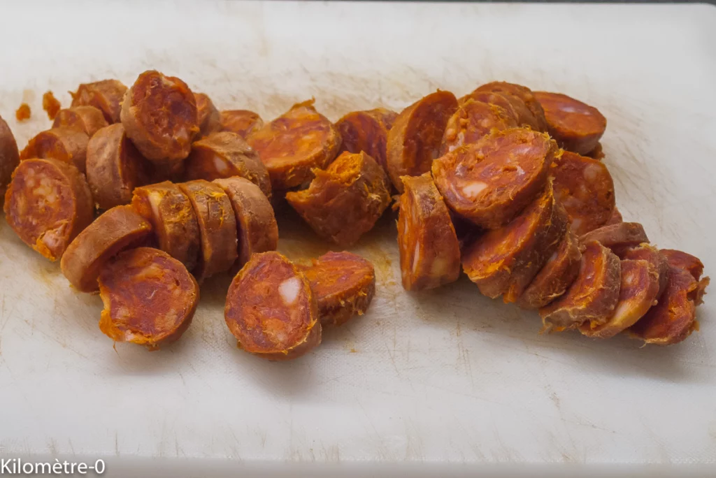 Poulet rôti au chorizo, légumes d&rsquo;été et fêta - Étape 5