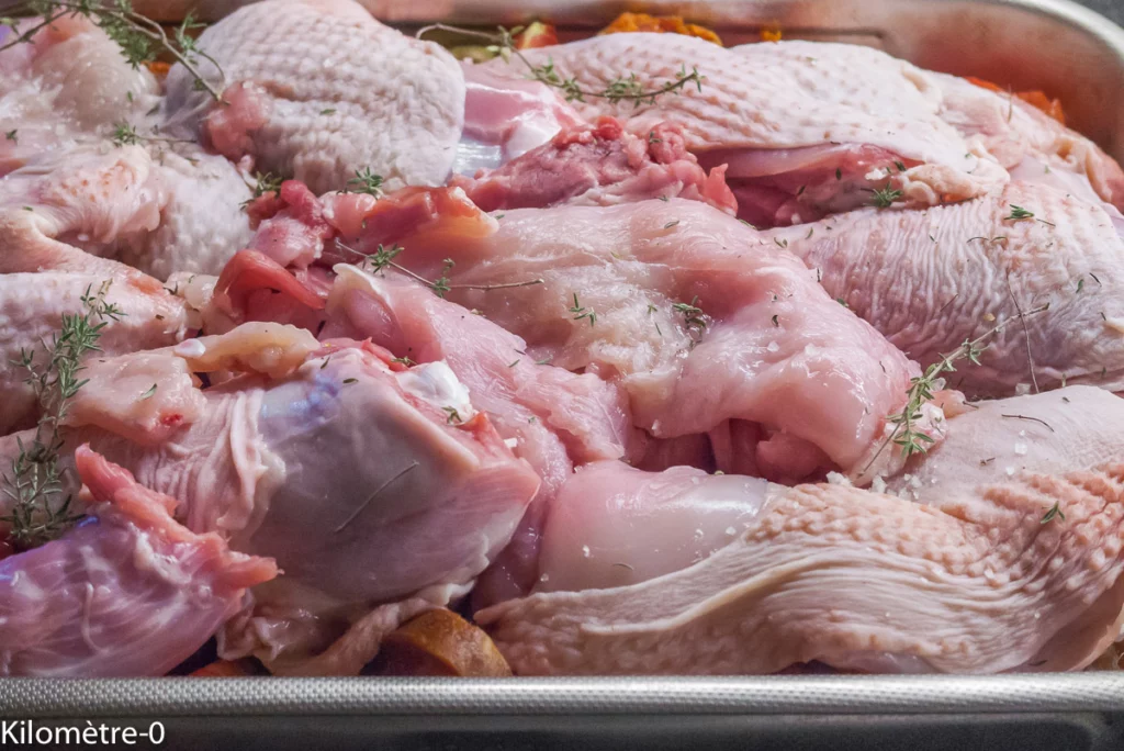 Poulet rôti au chorizo, légumes d&rsquo;été et fêta - Étape 7