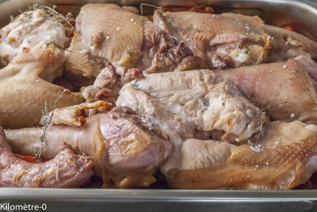 Poulet rôti au chorizo, légumes d&rsquo;été et fêta - Étape 8