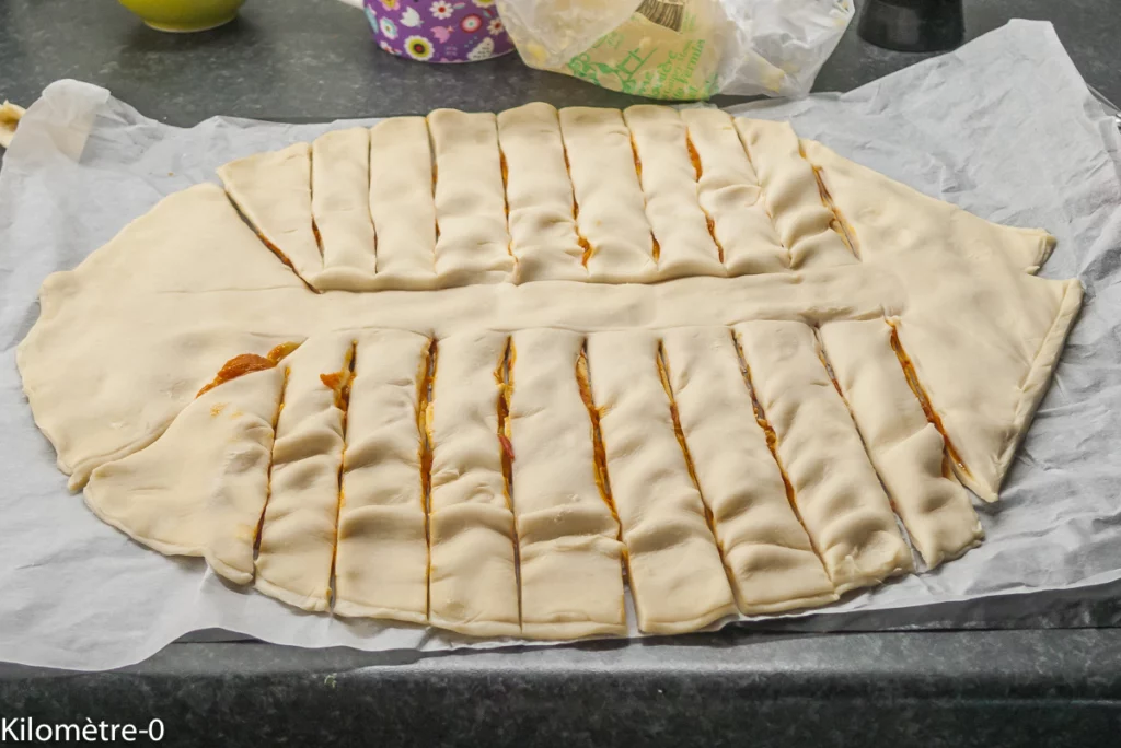 Poisson feuilleté au pesto de poivron - Étape 4