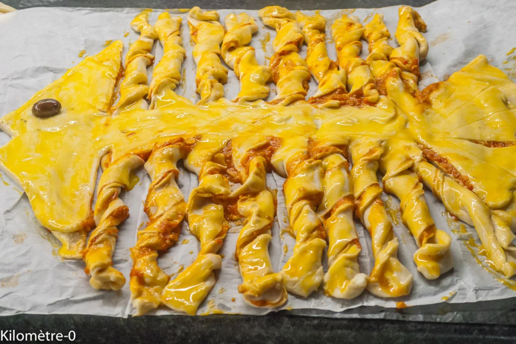 Poisson feuilleté au pesto de poivron - Étape 5