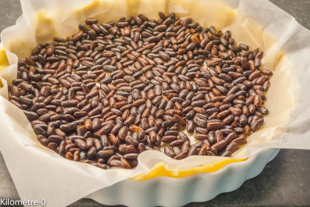 Tarte à la rhubarbe sur pâte sablée extrêmement légère - Étape 8