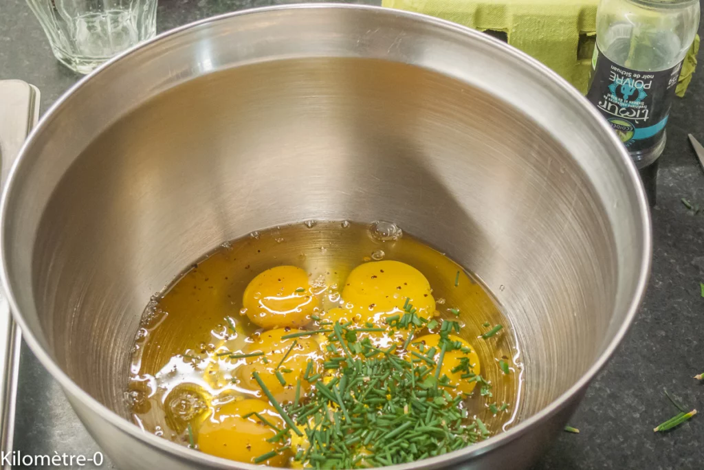 Frittata au brocoli et à la fêta - Étape 3