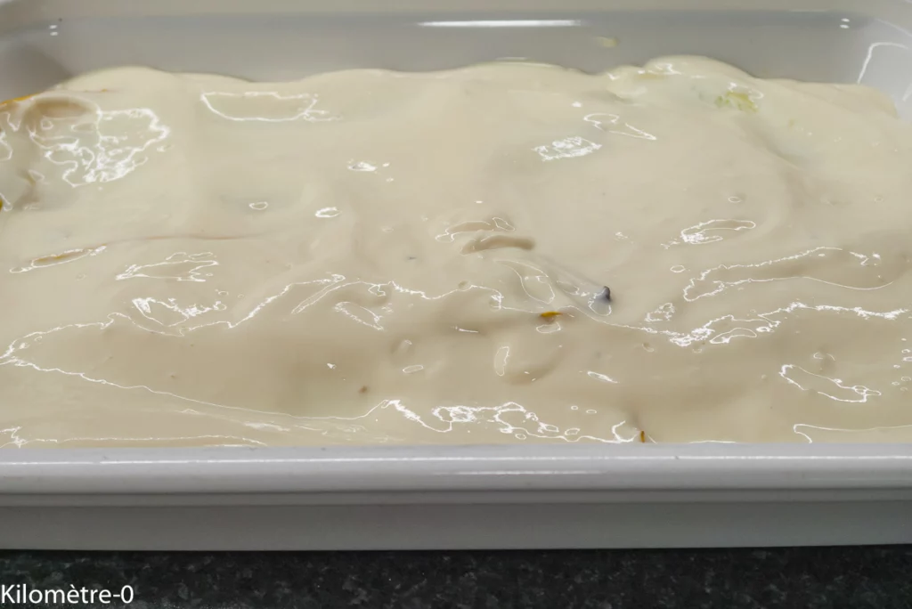 Gratin de poireaux aux courgettes - Étape 6