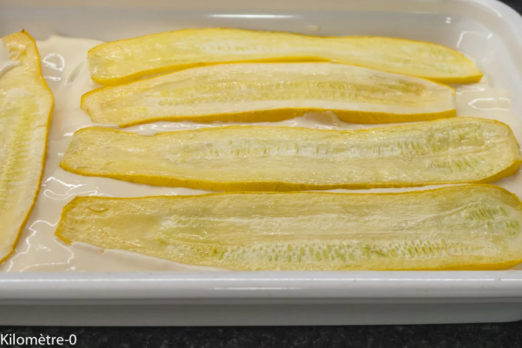 Gratin de poireaux aux courgettes - Étape 7