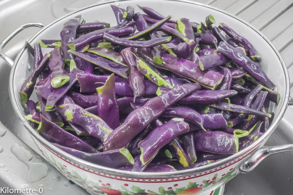 Cake salé haricots verts, fêta et olives - Étape 2
