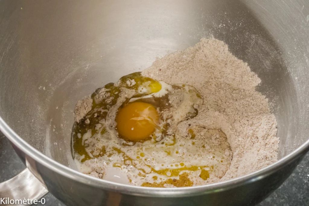 Gâteau moelleux aux poires et noisettes - Étape 2