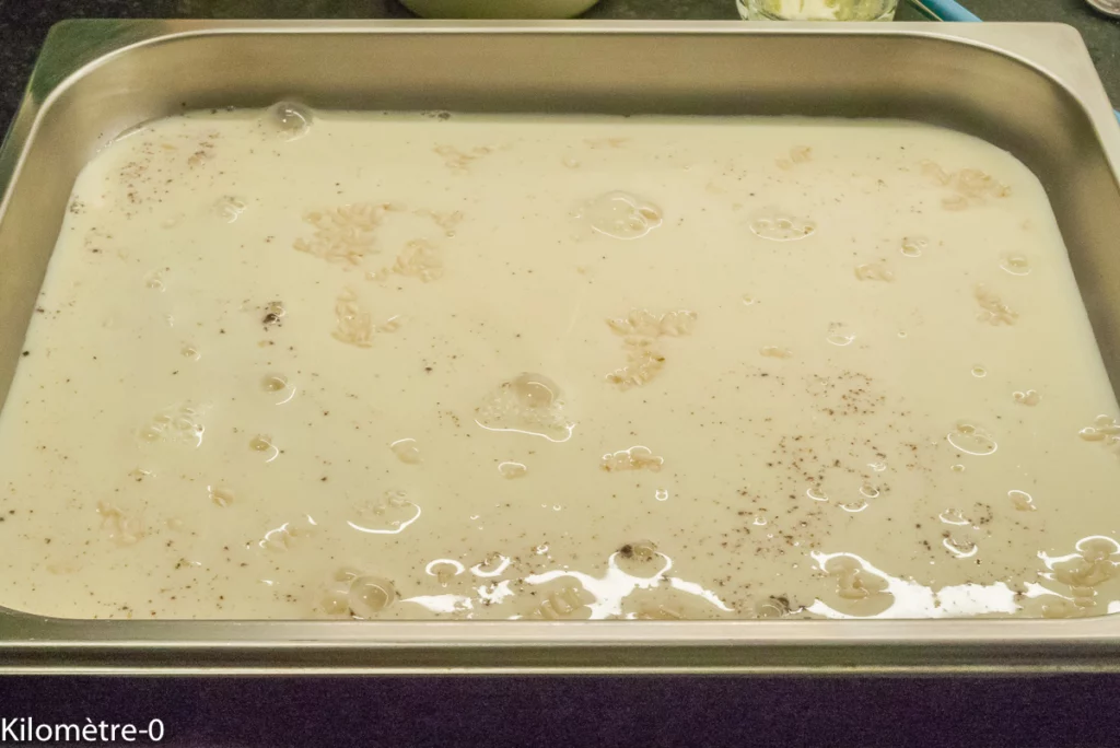 Riz au lait aux pistaches - Étape 2