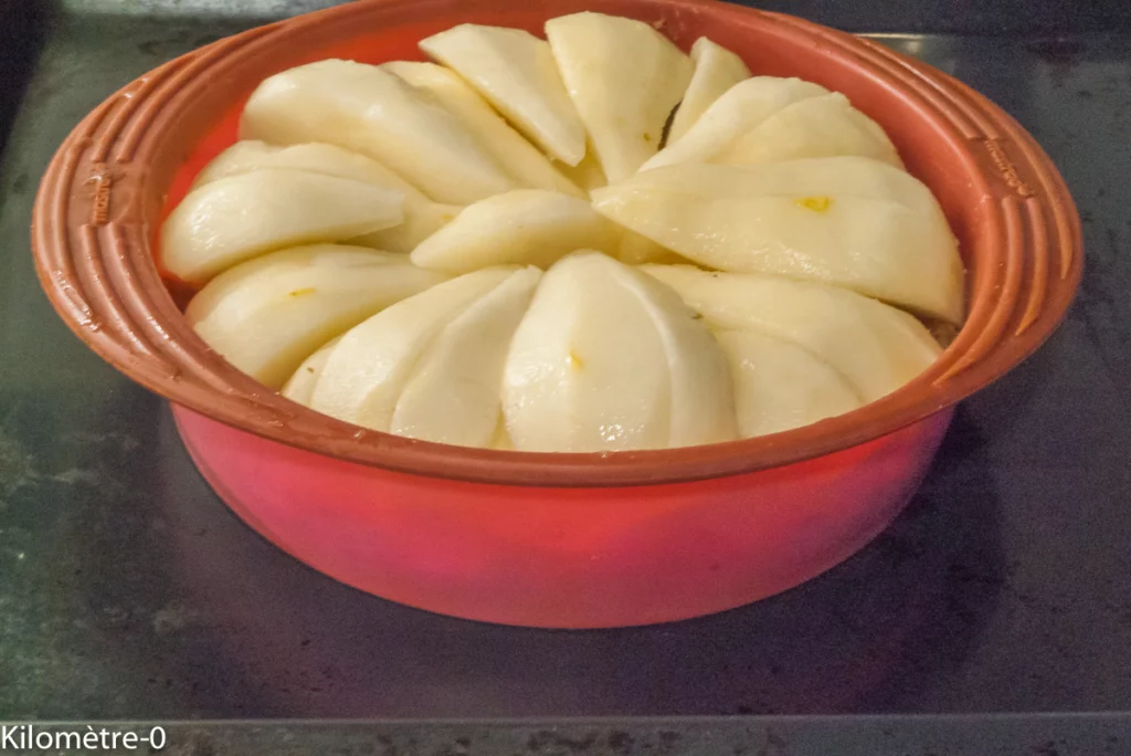 Gâteau moelleux aux poires et noisettes - Étape 4