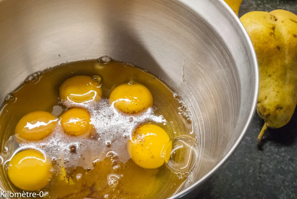 Far aux poires et aux amandes - Étape 2