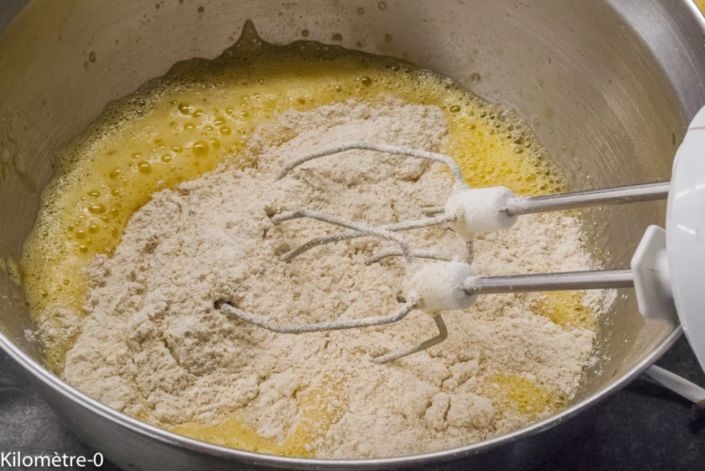 Far aux poires et aux amandes - Étape 3