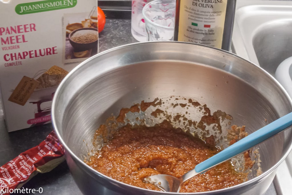 Saucisses végétales de tofu fumé à la farine de pois chiches - Étape 2