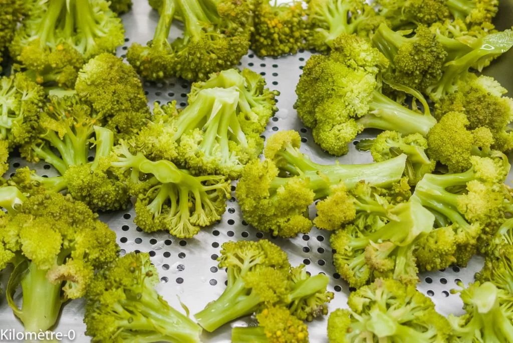 Falafels aux brocolis et comté - Étape 7