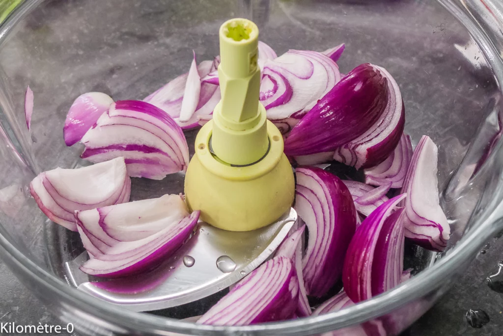 Pide au boeuf et oignons caramélisés - Étape 1
