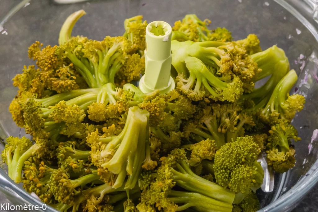Croquettes de brocolis à l&rsquo;halloumi poêlé - Étape 4