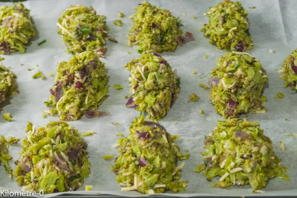 Croquettes de brocolis à l&rsquo;halloumi poêlé - Étape 8