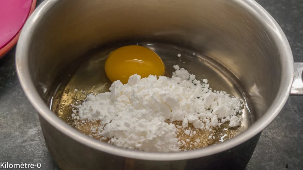 Gâteau ouragan à la crème pâtissière - Étape 1