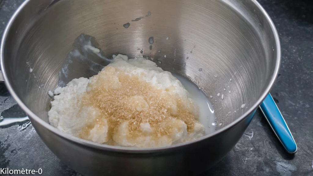 Cake au citron, aux pistaches et à la ricotta - Étape 7