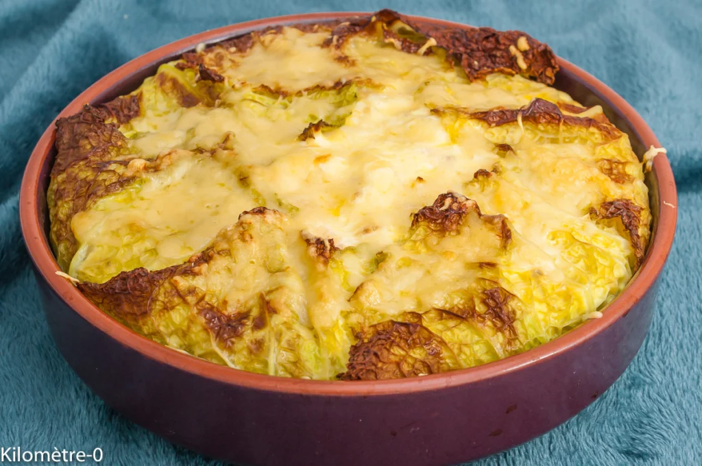 Tarte au chou frisé et au saumon - Étape 8