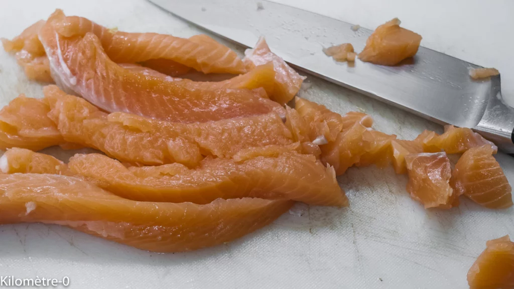 Tarte au chou frisé et au saumon - Étape 4