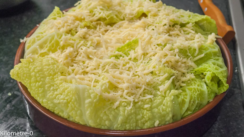 Tarte au chou frisé et au saumon - Étape 7