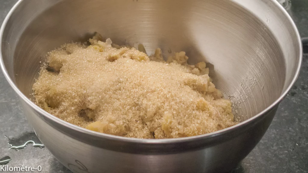 Châtaignes à la cuillère (castagne al cucchiaio) - Étape 4