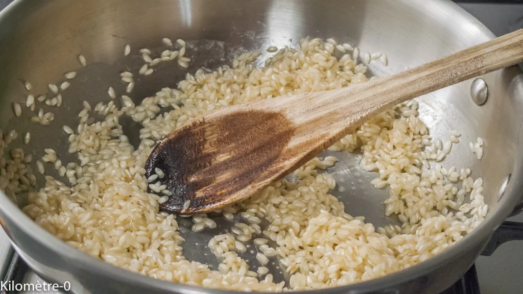 Risotto au potimarron et à la fêta - Étape 2