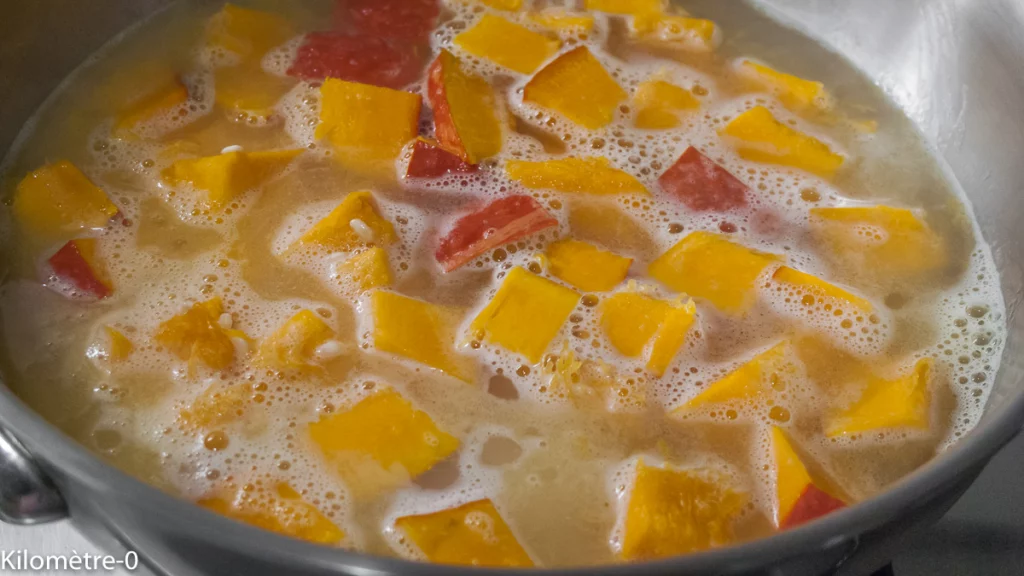 Risotto au potimarron et à la fêta - Étape 4