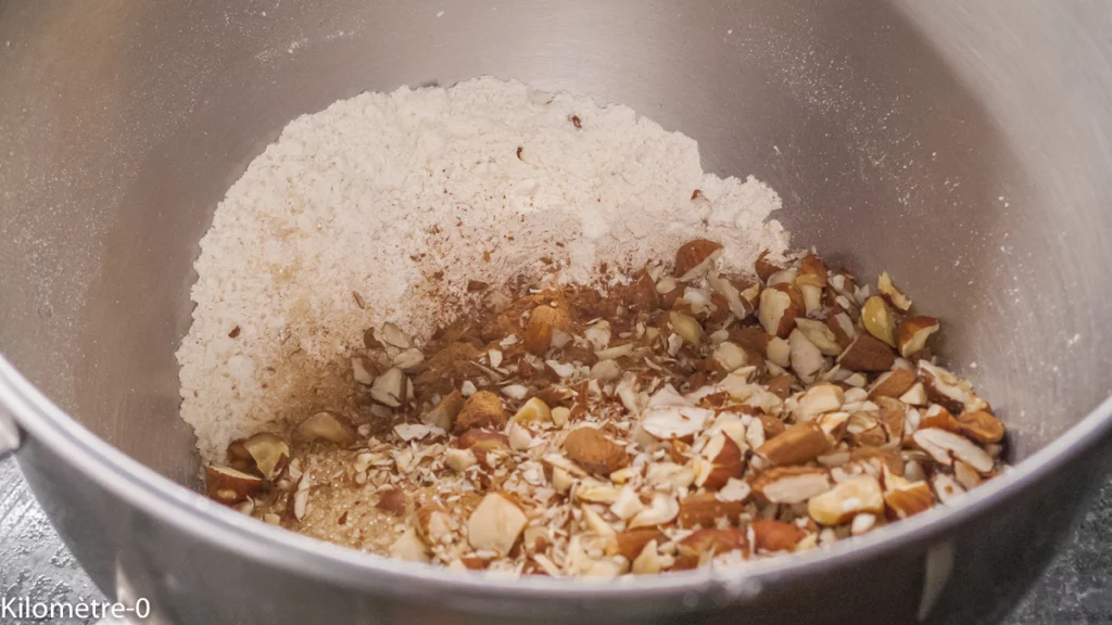 Pain de Berlin, berliner brot (Noël allemand) - Étape 3