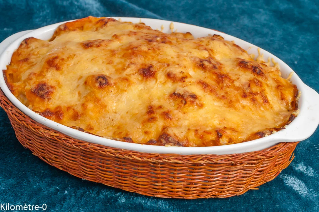 Gratin de chou fleur au saumon, sauce aurore - Étape 9