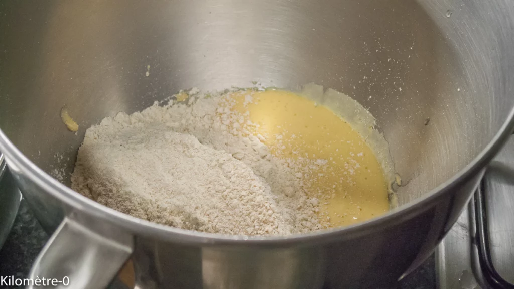 Gâteau fondant aux bananes et au chocolat - Étape 5