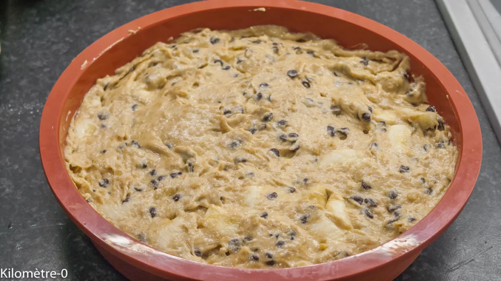 Gâteau fondant aux bananes et au chocolat - Étape 9