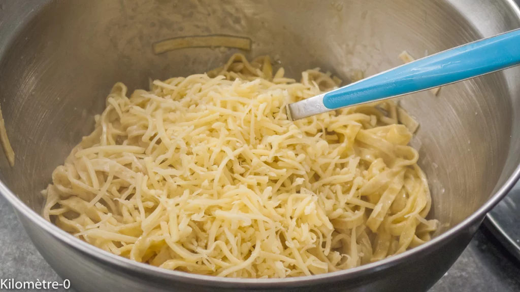 Pâtes au beurre et aux oeufs - Étape 5