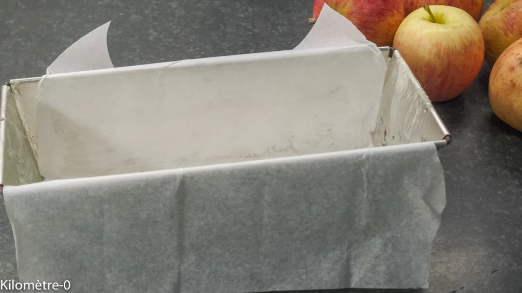 Cake flan aux pommes - Étape 1