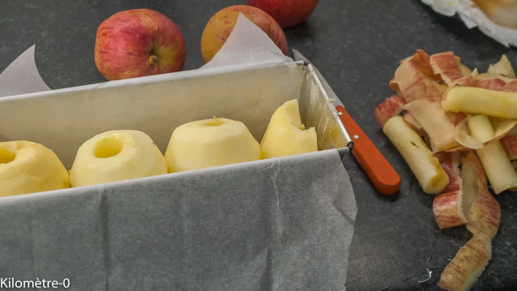 Cake flan aux pommes - Étape 2