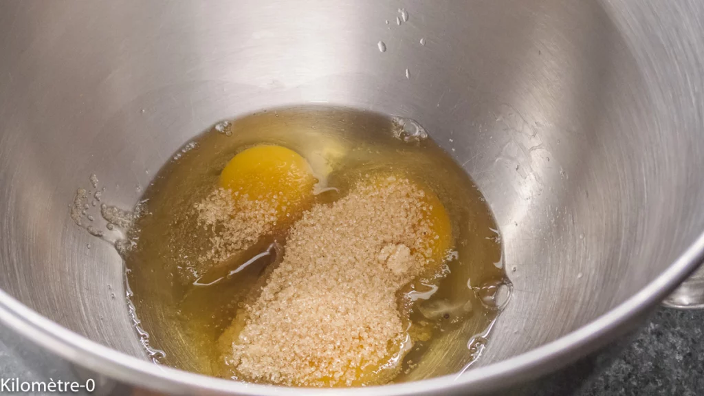 Cake flan aux pommes - Étape 3