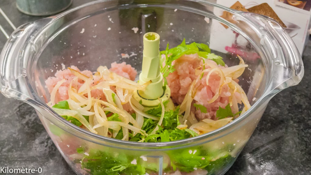 Roulé de volaille, sauce au chorizo - Étape 3