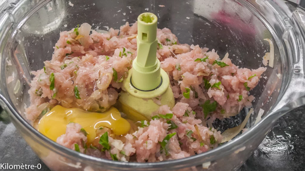 Roulé de volaille, sauce au chorizo - Étape 4