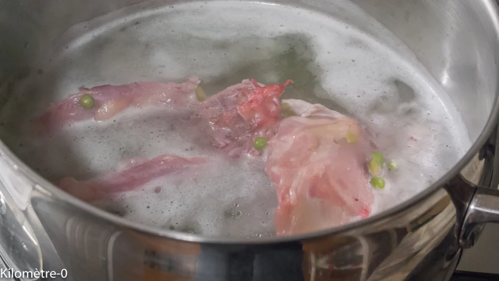 Velouté de pois cassés - Étape 1