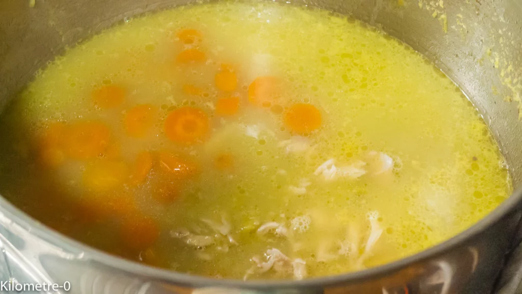 Velouté de pois cassés - Étape 4