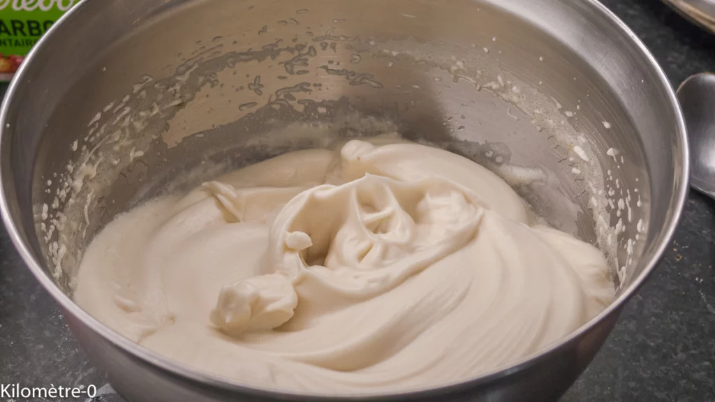 Moelleux à la farine de châtaignes - Étape 2