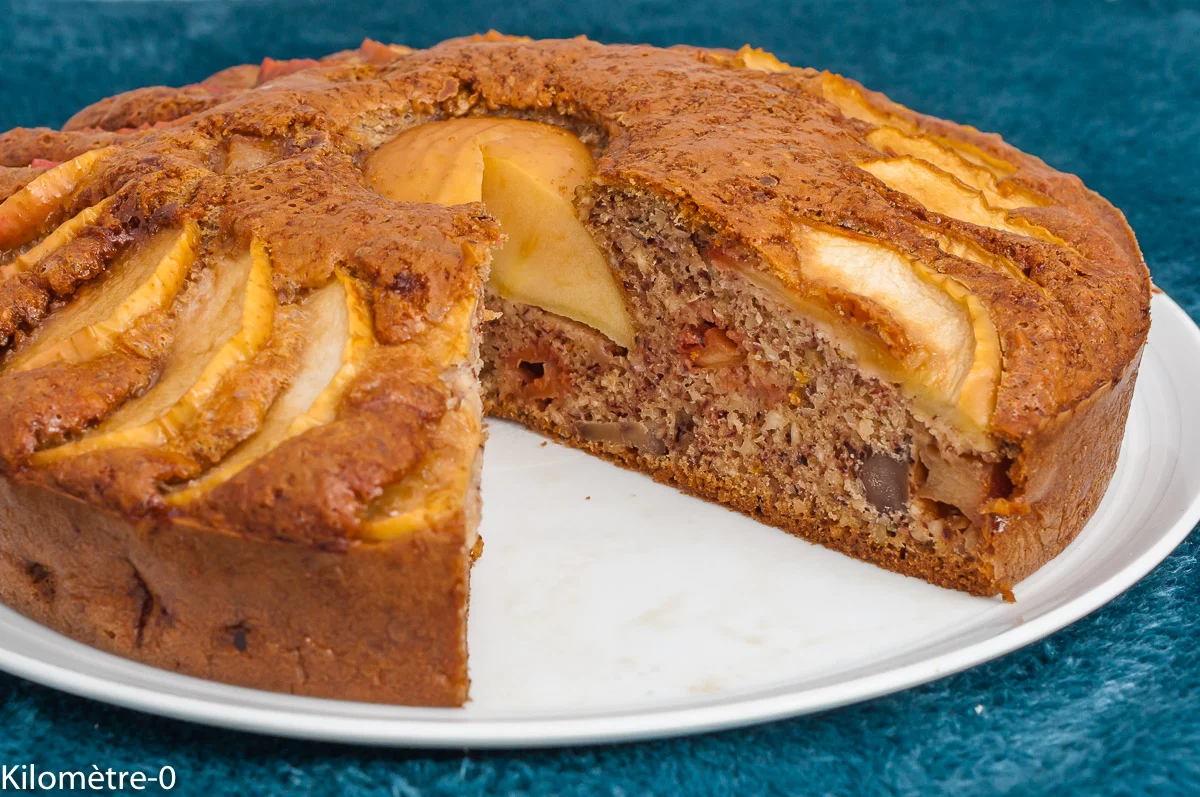 Photo de recette, dessert, italien, italienne, Italie, cuisine du monde, gâteau, nourissant, protéiné, pommes, marrons, orange, agrumes, châtaignes, bio, facile, healthy, automne, hiver, Kilomètre-0, blog de cuisine réalisée à partir de produits de saison et issus de circuits courts