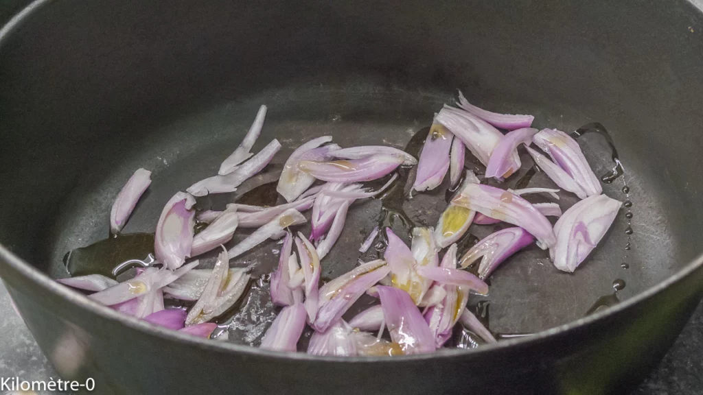 Jarret de bœuf aux épices et aux carottes - Étape 1