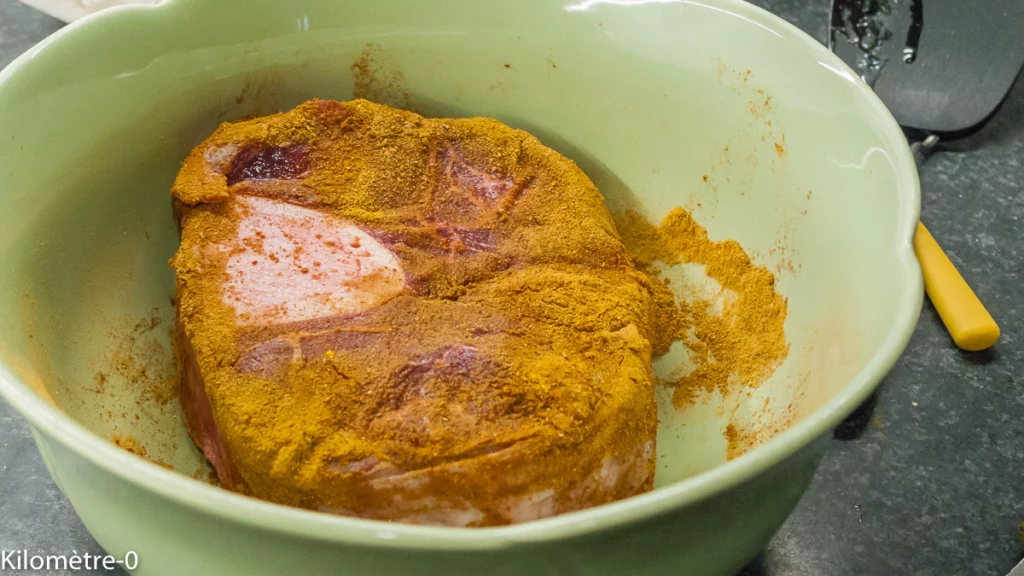 Jarret de bœuf aux épices et aux carottes - Étape 3