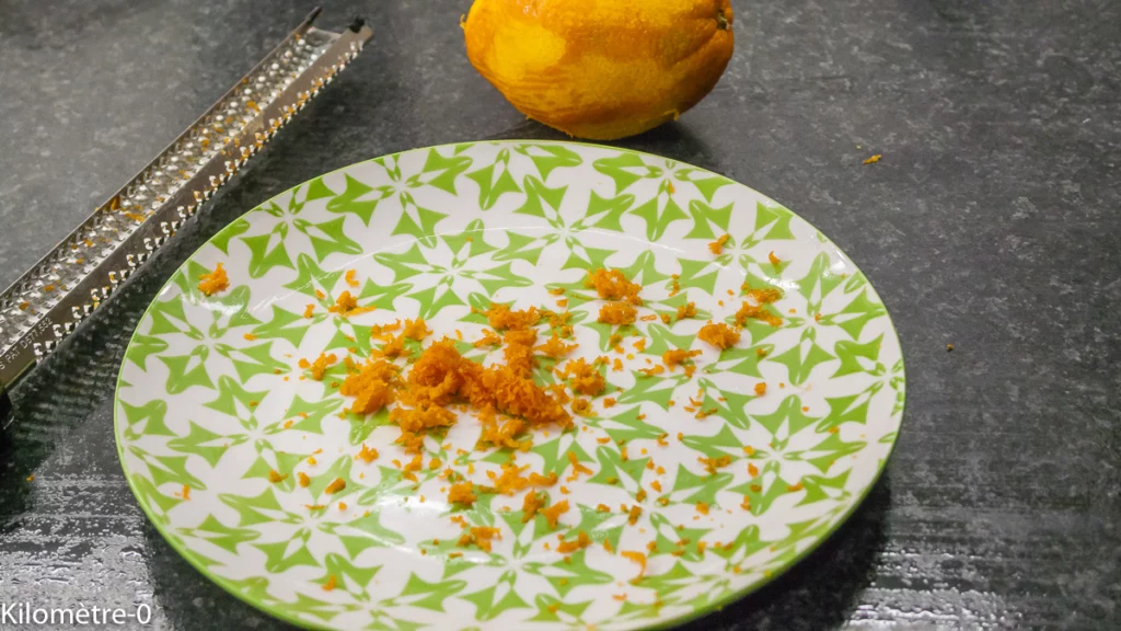 Gâteau aux pommes et aux marrons à l&rsquo;orange - Étape 1