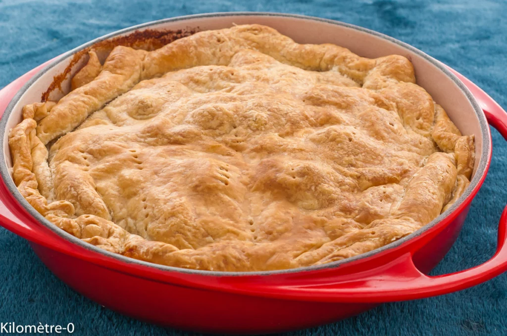 Tatin aux pommes de terre et magret séché de canard - Étape 9