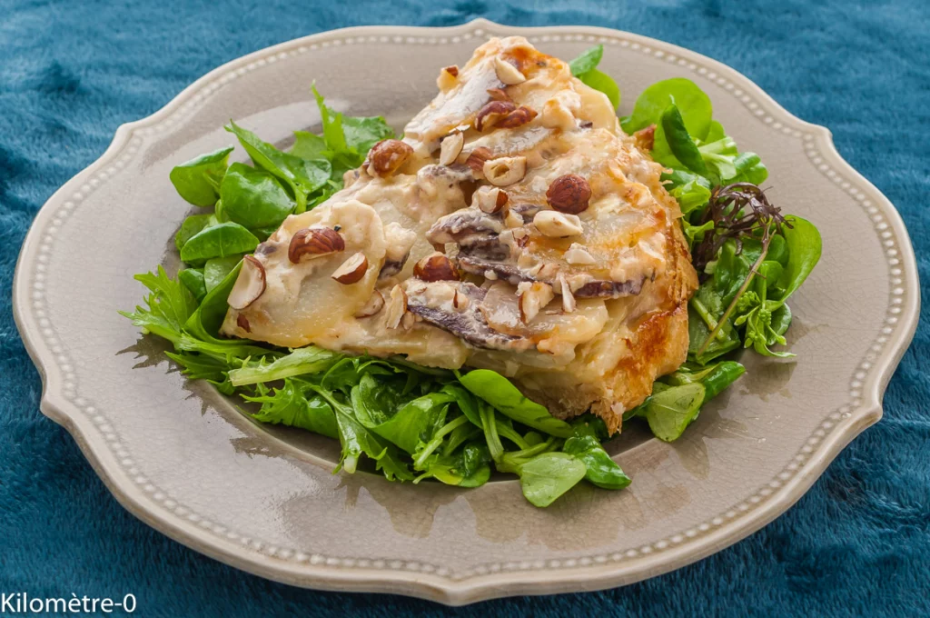 Tatin aux pommes de terre et magret séché de canard - Étape 12